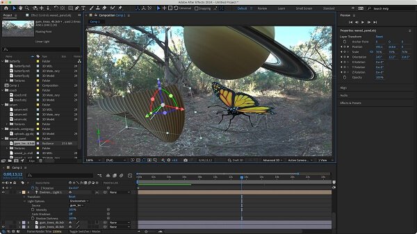 Adobe After Effects 2024 v24.6.7 | เพิ่มเอฟเฟกต์วิดีโอฟรีไม่จำกัดเวลา