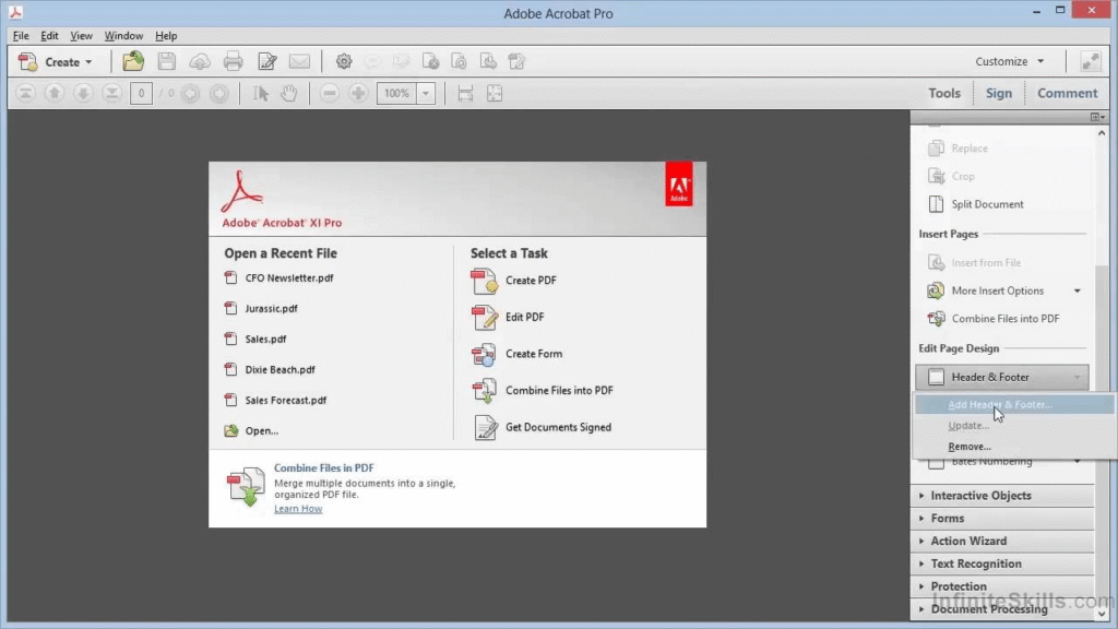 Adobe Acrobat XI Pro 11.0.23 ดาวน์โหลดโปรแกรม PDF ฟรีแบบเต็มถาวร
