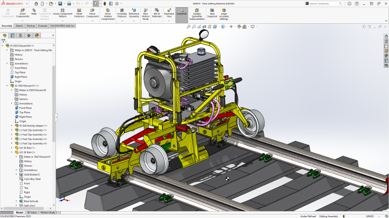 SolidWorks 2023 SP5 Premium ไฟล์เดียวแบบเต็มพร้อมติดตั้งง่าย