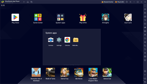 BlueStacks 5.22.100.1024 เล่นเกม Android ล่าสุดบนพีซีได้ฟรี