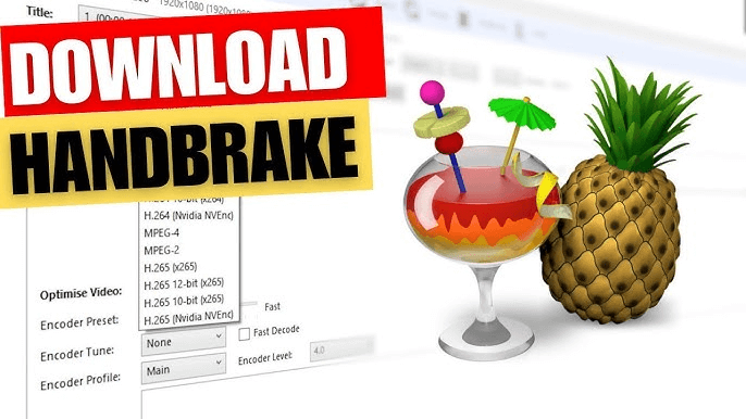 HandBrake 1.10.1 | ฟรี โปรแกรมลดขนาด/แปลงไฟล์วิดีโอทุกรูปแบบ
