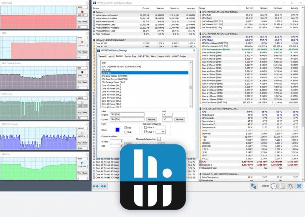 HWiNFO v8.30.5800 (x64) | โปรแกรมเช็คสเปคฮาร์ดแวร์คอม