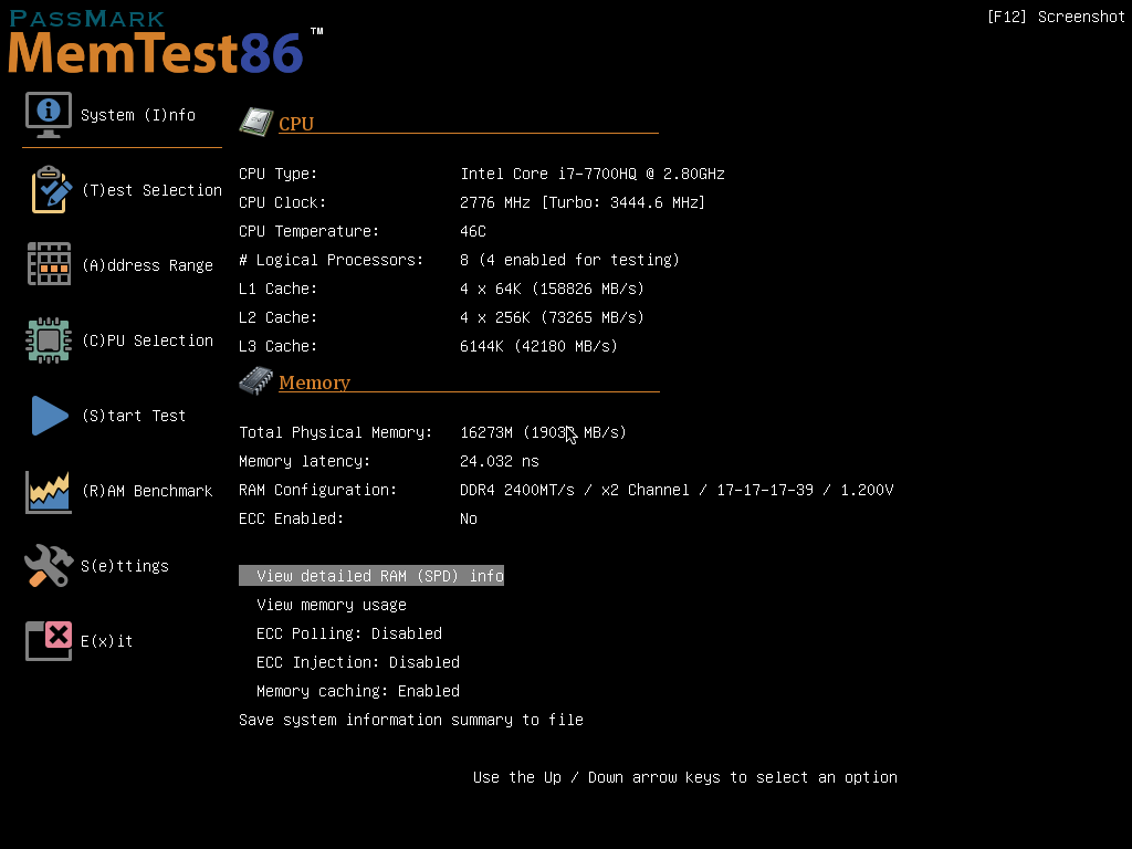 MemTest86 Pro 11.4 (ISO/USB) ยอดเครื่องมือตรวจสอบปัญหาแรม