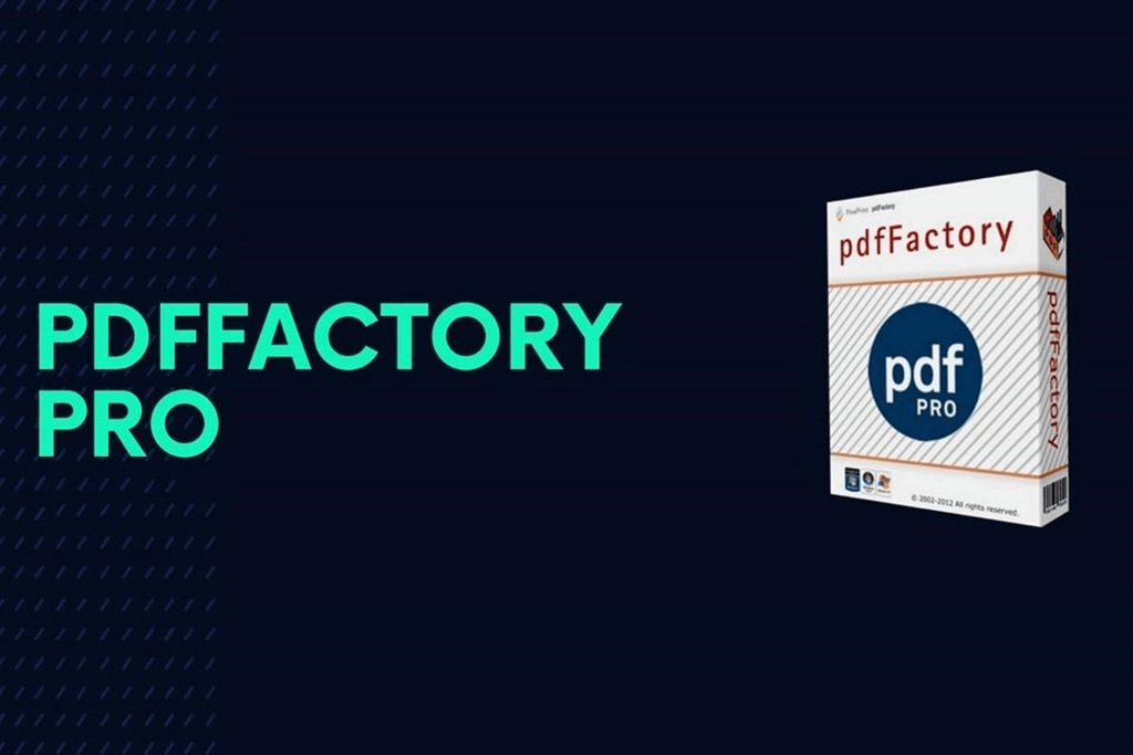 pdfFactory Pro 9.16 | ฟรีถาวร โปรแกรมสร้างไฟล์ PDF ขั้นสูง